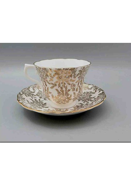 Vintage Gold Royal Vale Çay Fincanı