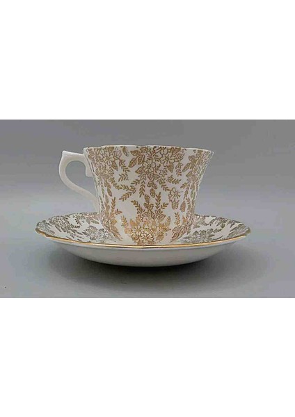 Vintage Gold Royal Vale Çay Fincanı