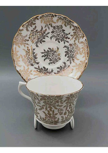 Vintage Gold Royal Vale Çay Fincanı
