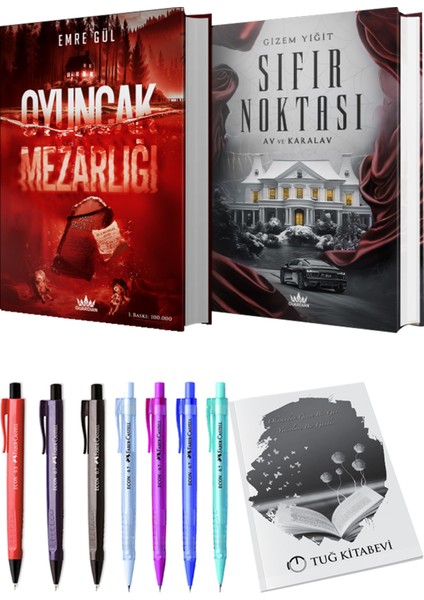 Sıfır Noktası 1 / Av ve Karalav (Ciltli) ve Oyuncak Mezarlığı (Ciltli) (2'li Set)