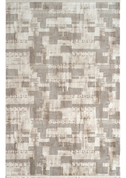 Estefan EU01B Krem Vizon Akrilik Yumuşak Dokulu Halı Karademir Home