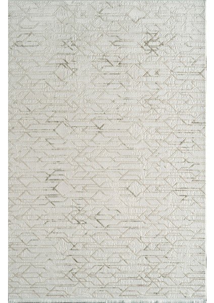 Çınar CY03A Krem Yeşil Akrilik Yumuşak Dokulu Halı Karademir Home