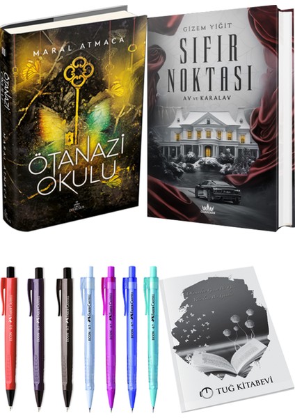 Sıfır Noktası 1 / Av ve Karalav (Ciltli) ve Ötanazi Okulu 3 (Ciltli) (2'li Set)