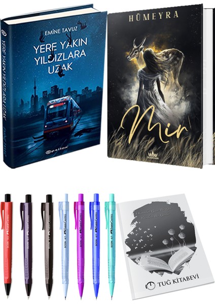 Mir 1 (Ciltli) ve Yere Yakın Yıldızlara Uzak (Ciltli) (2'li Set)