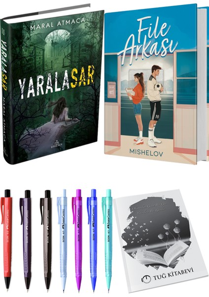 Düş Serisi 1 / File Arkası (Ciltli) ve Yaralasar 2 (Ciltli) (2'li Set)
