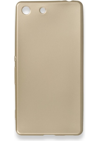 ESLIFETECH26AKSESUAR Sony Xperia M5 Uyumlu Silikon Kılıf Füme
