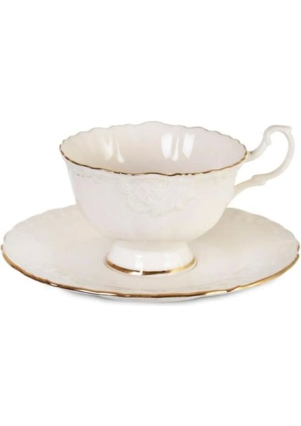 6 Kişilik Altın Yaldızlı Porselen Kahve Fincan Takımı 22756 modelleri