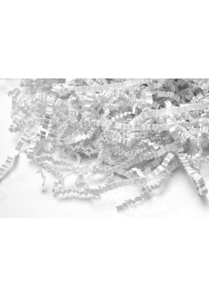 1 kg Zigzag Kırpık Kağıt , Kırpıntı Kağıt * Beyaz