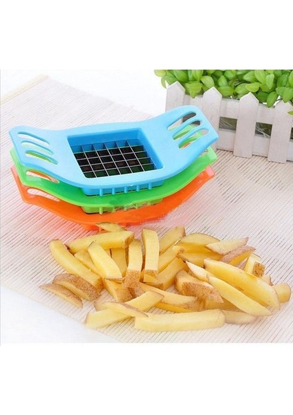 Kare Dizayn Pratik Kolay Patates Dilimeme Aleti Aparatı Bıçağı indirimleri