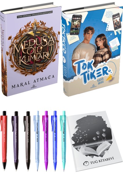 Toktiker (Ciltli) ve Medusanın Ölü Kumları 3 (Ciltli) (2'li Set)