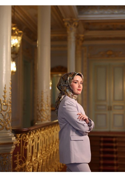 Twill Ipek Eşarp 11456-21