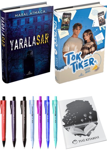 Toktiker (Ciltli) ve Yaralasar 1 (Ciltli) (2'li Set)