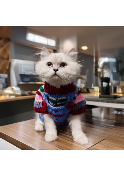 Kedi Köpek için Chucky Kostümü