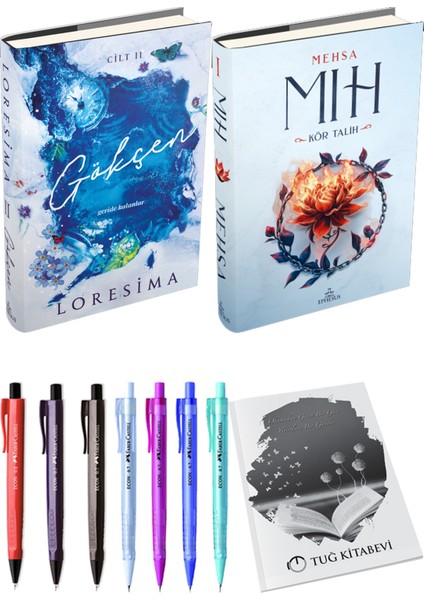 Mıh 1 / Kör Talih (Ciltli) ve Gökçen 2 (Ciltli) (2'li Set)