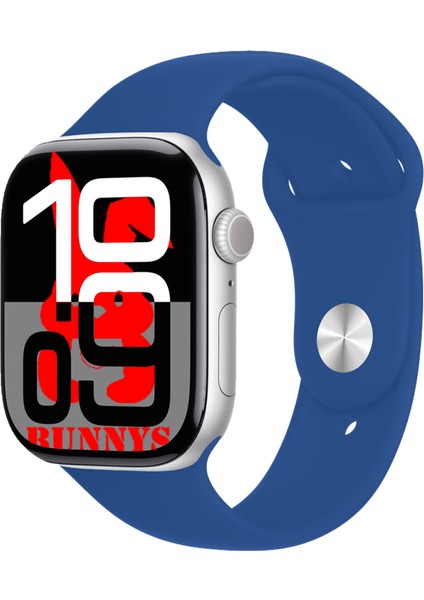 Reeder P13 Blue Max 2021 Uyumlu Mavi Akıllı Saat WATCH10 2025 Hediyeli Amoled Ekran