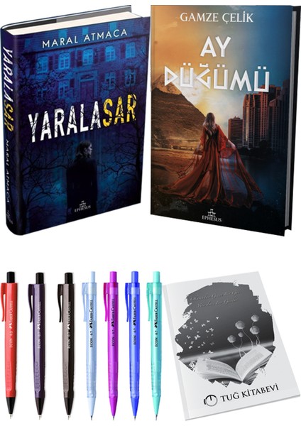 Ay Düğümü (Ciltli) ve Yaralasar 1 (Ciltli) (2'li Set)