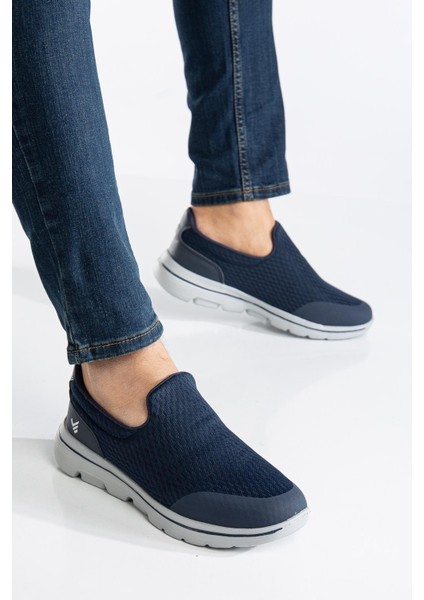 Erkek Günlük Spor Ayakkabı Lacivert Bağsız Aqua Faylon Taban fiyatları