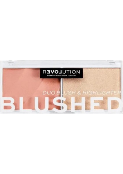 Duo Blush & Highlighter( Allık &Aydınlatıcı )/ Blushed
