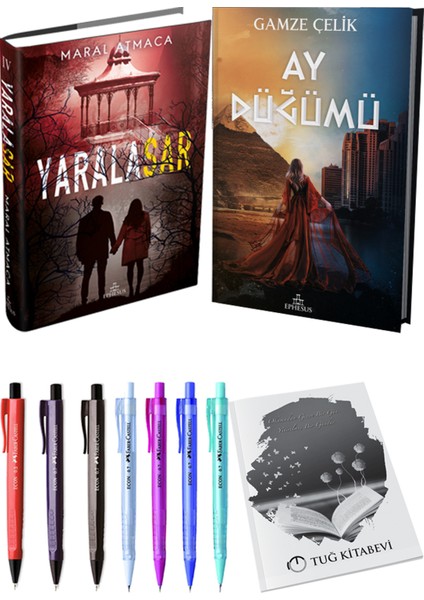 Ay Düğümü (Ciltli) ve Yaralasar 4 (Ciltli) (2'li Set)