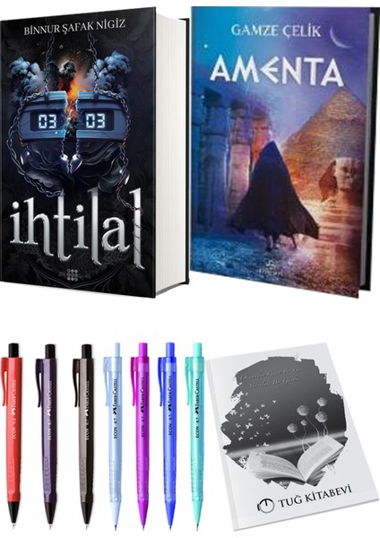 Amenta (Ciltli) ve İhtilal 2 / Zede (Ciltli) (2'li Set)