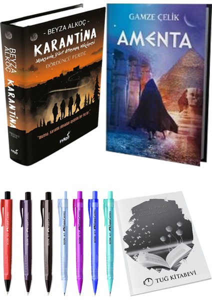 Amenta (Ciltli) ve Karantina 4 (Ciltli) (2'li Set)