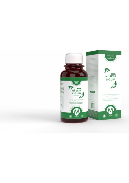 Kedi Köpek Deri Tüy ve Tırnak Bakım Takviyesi 50 ML ”Mi-Skin” fiyatları