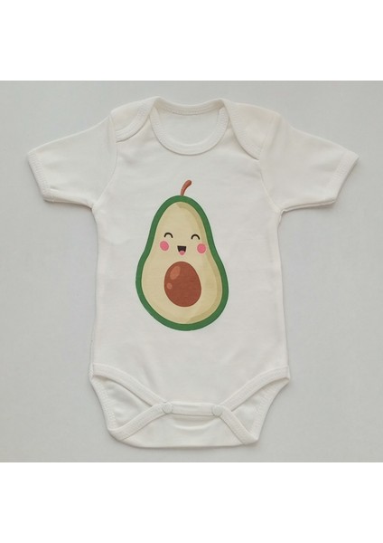 Hoşgeldin Bebek, Unısex, Yenidoğan Bebek, Avokado Baskılı Badi Hediye Seti fiyatları