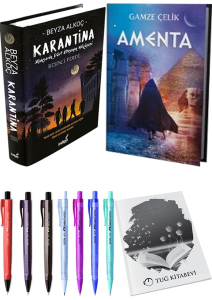 Amenta (Ciltli) ve Karantina 5 (Ciltli) (2'li Set)