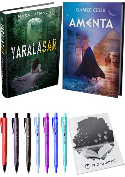 Amenta (Ciltli) ve Yaralasar 2 (Ciltli) (2'li Set)