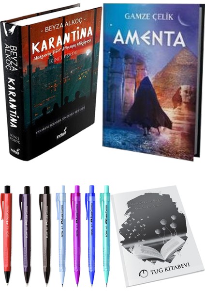 Amenta (Ciltli) ve Karantina 2 (Ciltli) (2'li Set)