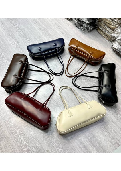 Uzun Baget Model Kadın Omuz Çantası modelleri