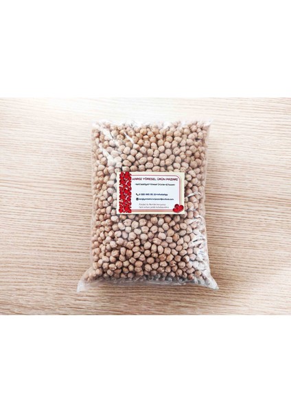 Kargı - Sarı Nohut- (3 Kg) Iç Anadolu Üretimi 8- 9 mm Yerli Nohut