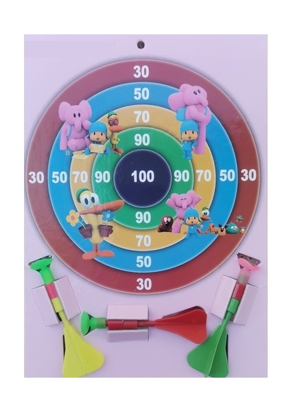 Mini Dart Seti - Vantuzlu Çocuk Dartı - Ofis Dartı