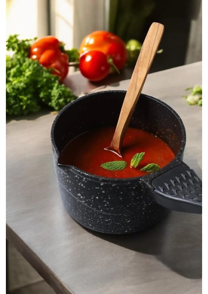 Modern Döküm Granit Sütlük / Sosluk & 14 cm 1 Lt Sütlük Kaçerola fiyatları