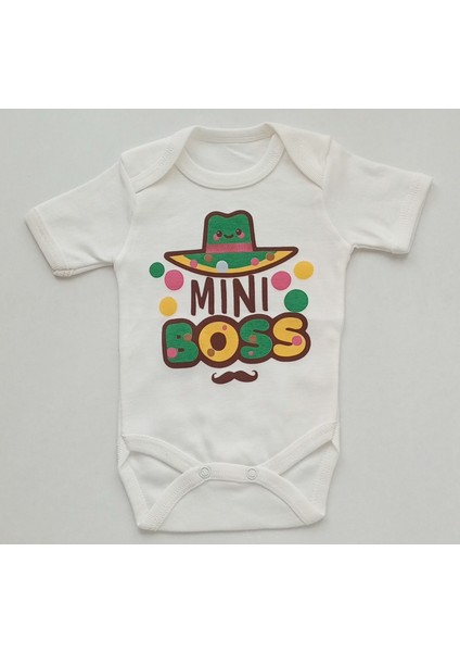 Hoşgeldin Bebek, Yenidoğan Erkek Bebek, Mini Boss, Baskılı Badi Hediye Seti fırsatları