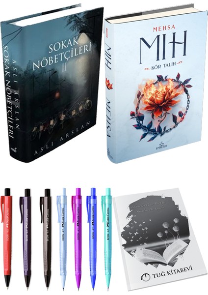 Mıh 1 / Kör Talih (Ciltli) ve Sokak Nöbetçileri 2 (Ciltli) (2'li Set)