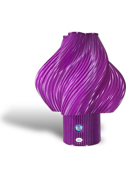 Kablosuz Dokunmatik Şarjlı Abajur Royal Orchid