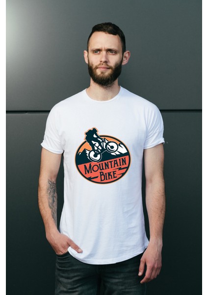 Erkek Motorsiklet Temalı Regular Tişört fiyatları