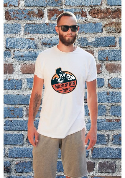 Erkek Motorsiklet Temalı Regular Tişört modelleri