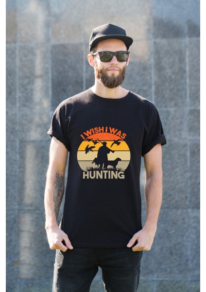 Erkek Avcılık Temalı Regular Tişört fiyatları