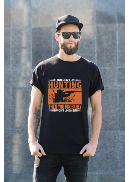 Erkek Avcılık Temalı Regular Tişört fiyatları