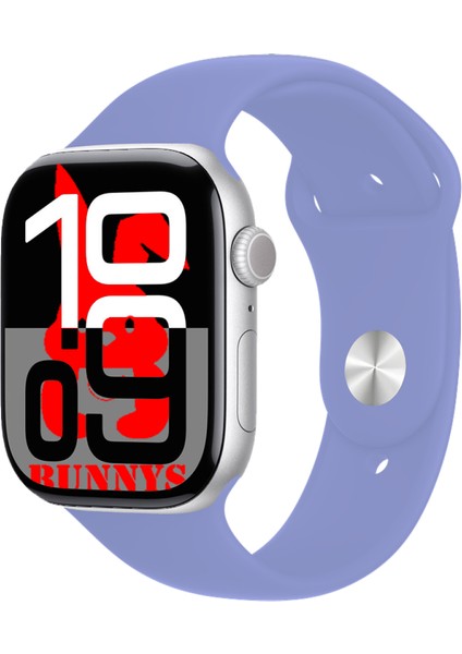 Apple iPhone 14 Plus Uyumlu Lila Akıllı Saat WATCH10 2025 Hediyeli Amoled Ekran