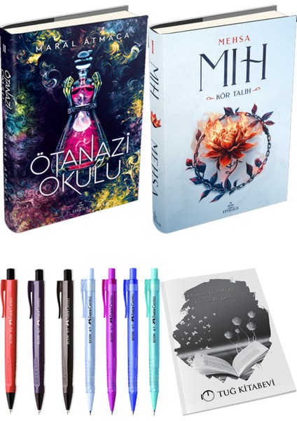 Mıh 1 / Kör Talih (Ciltli) ve Ötanazi Okulu 2 (Ciltli) (2'li Set)