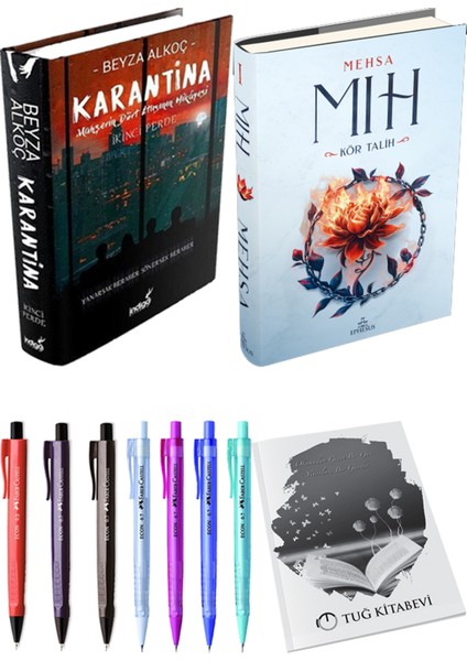Mıh 1 / Kör Talih (Ciltli) ve Karantina 2 (Ciltli) (2'li Set)