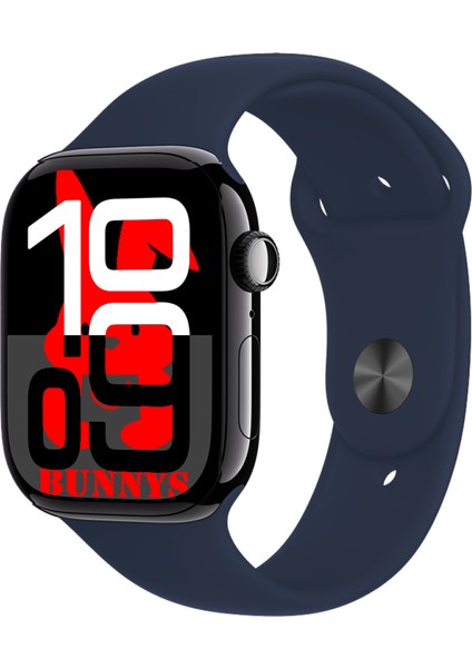 Xiaomi Redmi Note 8 Uyumlu Lacivert Akıllı Saat WATCH10 2025 Hediyeli Amoled Ekran