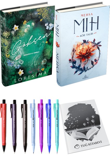 Mıh 1 / Kör Talih (Ciltli) ve Gökçen 4 (Ciltli) (2'li Set)