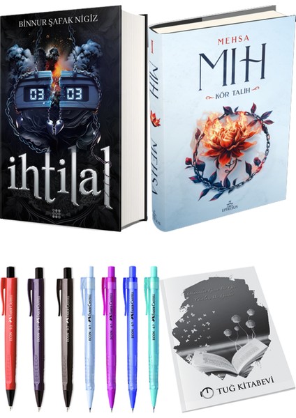 Mıh 1 / Kör Talih (Ciltli) ve İhtilal 2 / Zede (Ciltli) (2'li Set)