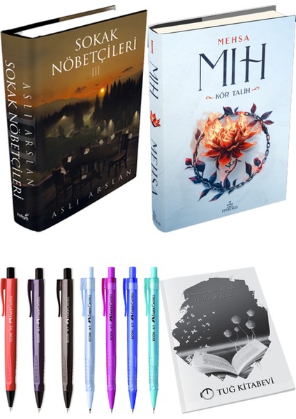 Mıh 1 / Kör Talih (Ciltli) ve Sokak Nöbetçileri 3 (Ciltli) (2'li Set)