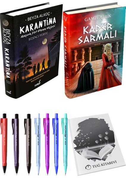 Kader Sarmalı (Ciltli) ve Karantina 5 (Ciltli) (2'li Set)