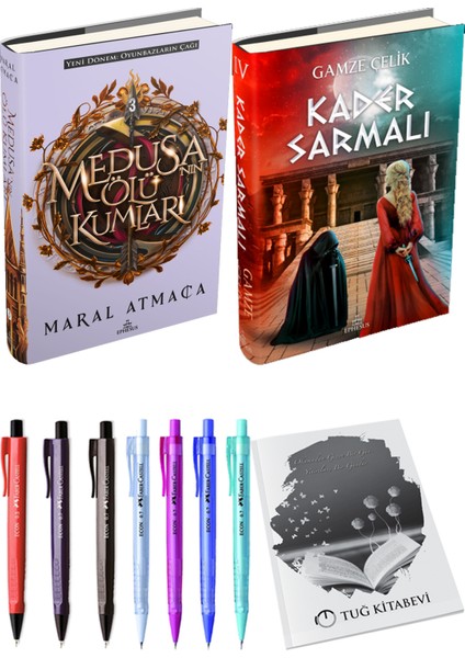 Kader Sarmalı (Ciltli) ve Medusanın Ölü Kumları 3 (Ciltli) (2'li Set)